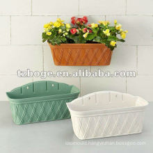 (wall) hanging plastic flower pot mould